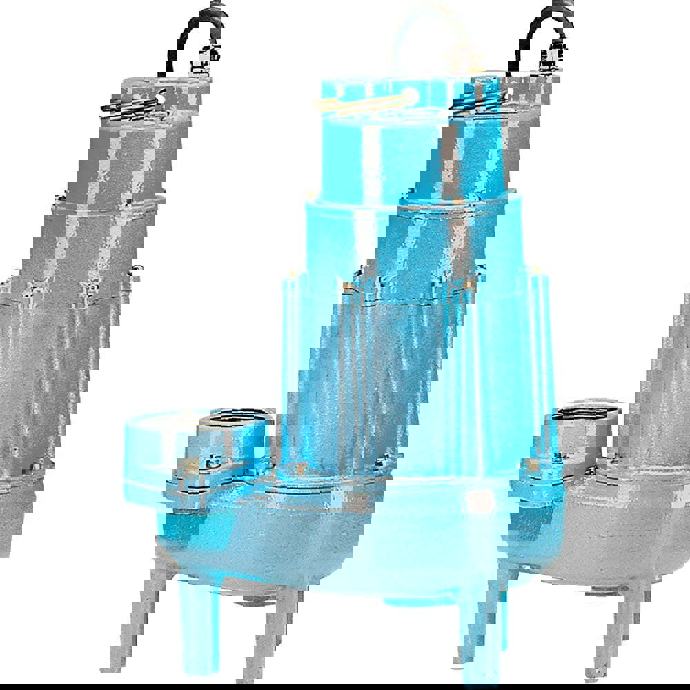 Sump Sewage & Effluent Pump: Manual, 2 hp, 6.1A, 460V